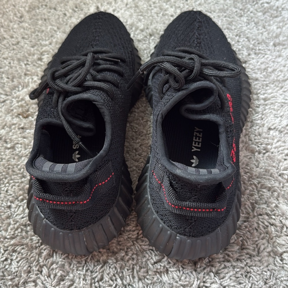 Black Yeezy Boost Sneakers - Picture 2 of 5